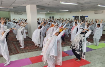 International Day of Yoga 2024 Curtain Raiser events held at CBSE affiliated Schools in KSA. 